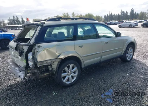 2006 Subaru Outback 2.5I Limited из США, поврежденный, VIN 4S4BP62C267303288